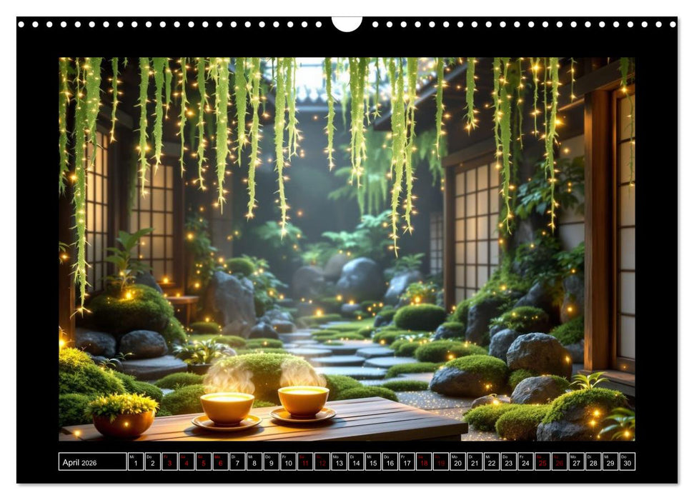 Asian Secret Garden (CALVENDO Wandkalender 2026)