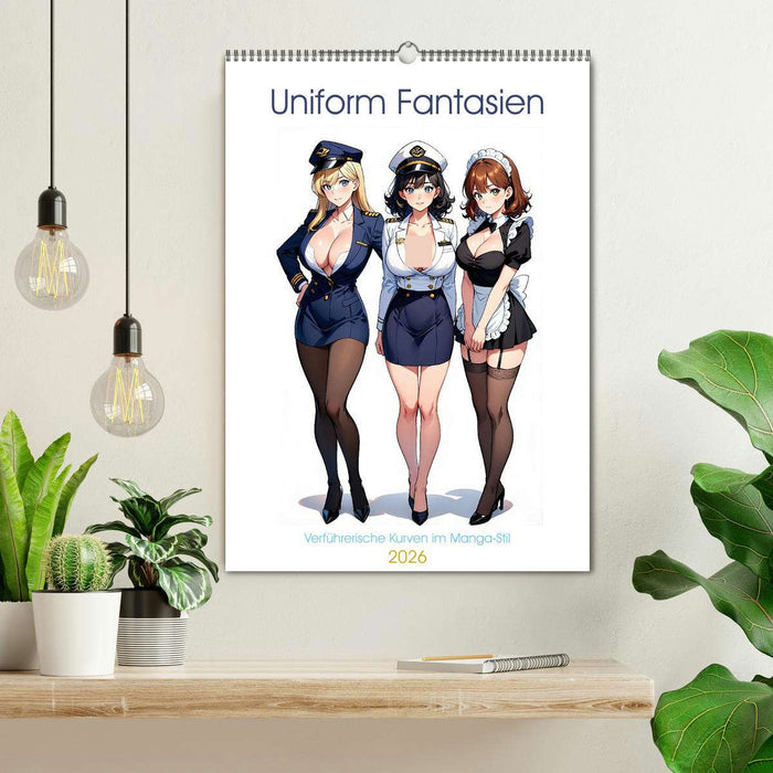 Uniform Fantasien (CALVENDO Wandkalender 2026)