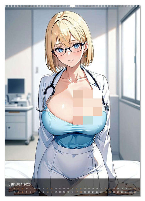 Uniform Fantasien (CALVENDO Wandkalender 2026)