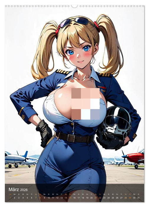 Uniform Fantasien (CALVENDO Wandkalender 2026)