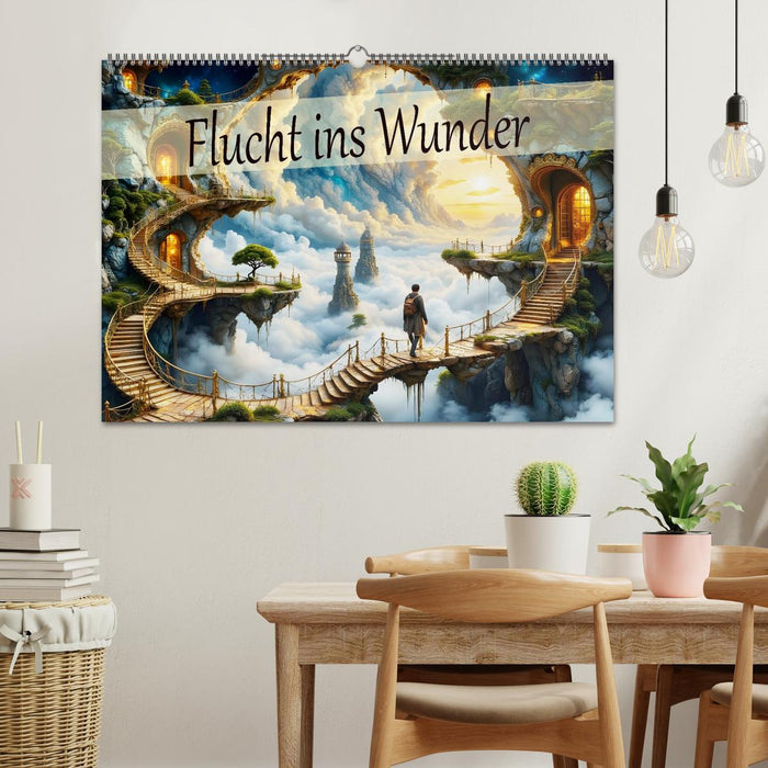 Flucht ins Wunder (CALVENDO Wandkalender 2026)