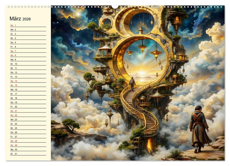 Flucht ins Wunder (CALVENDO Wandkalender 2026)