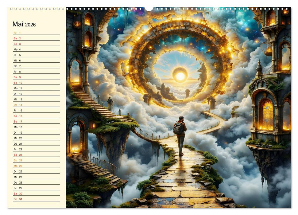 Flucht ins Wunder (CALVENDO Wandkalender 2026)