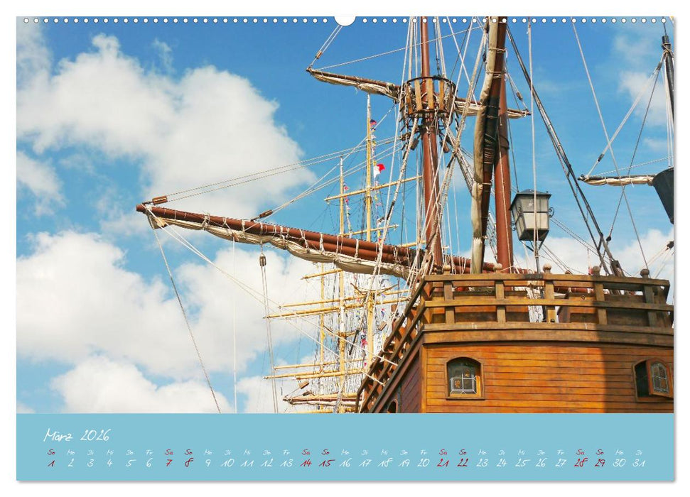 SAIL Bremerhaven. Segelspektakel zum Wegträumen (CALVENDO Premium Wandkalender 2026)