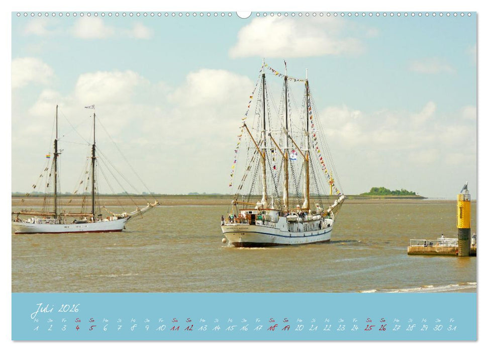 SAIL Bremerhaven. Segelspektakel zum Wegträumen (CALVENDO Premium Wandkalender 2026)