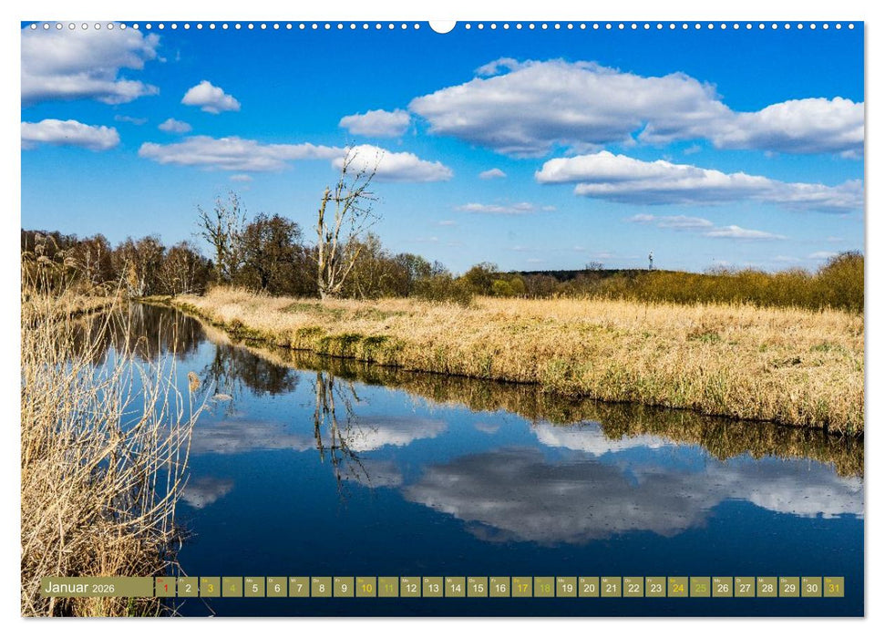 Brandenburger Landschaften (CALVENDO Premium Wandkalender 2026)