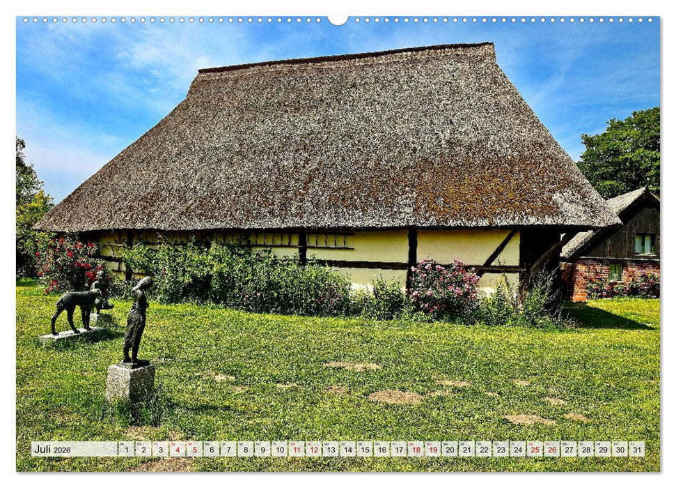 Fischland: zwischen Ostsee und Bodden (CALVENDO Premium Wandkalender 2026)