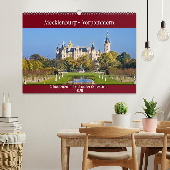 Mecklenburg – Vorpommern, Schönheiten im Land der Ostseeküste (CALVENDO Wandkalender 2026)