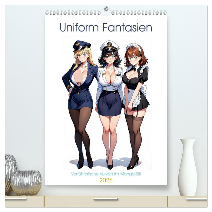 Uniform Fantasien (CALVENDO Premium Wandkalender 2026)