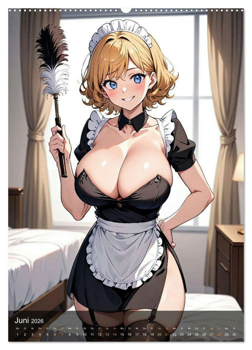 Uniform Fantasien (CALVENDO Premium Wandkalender 2026)