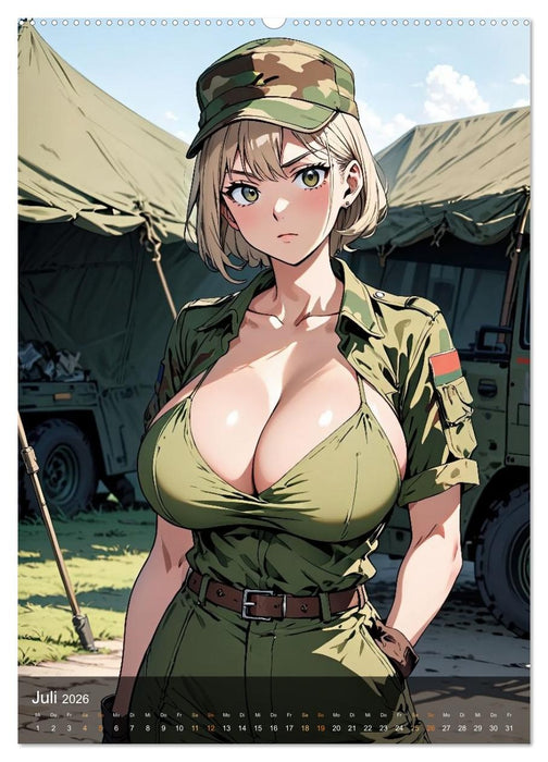 Uniform Fantasien (CALVENDO Premium Wandkalender 2026)