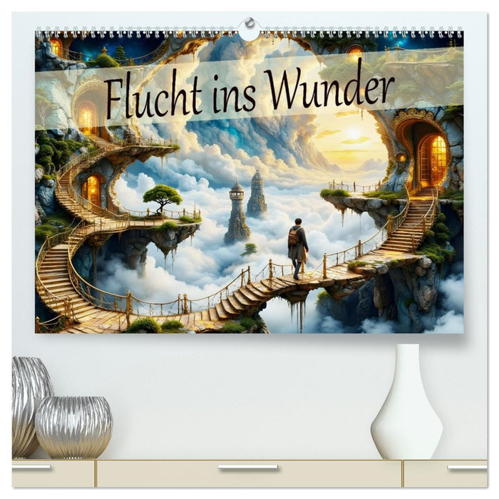 Flucht ins Wunder (CALVENDO Premium Wandkalender 2026)