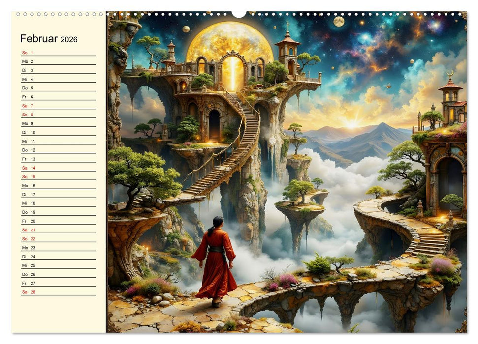 Flucht ins Wunder (CALVENDO Premium Wandkalender 2026)