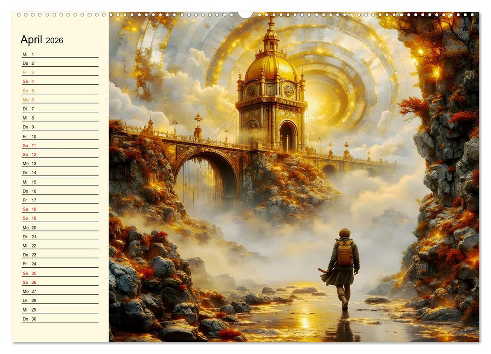 Flucht ins Wunder (CALVENDO Premium Wandkalender 2026)