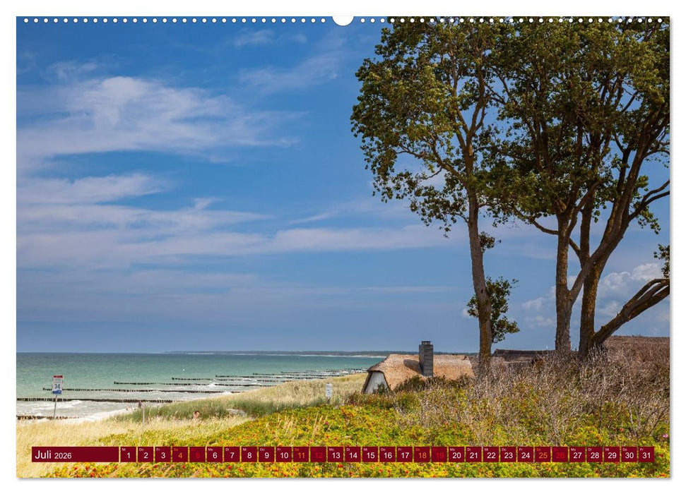 Mecklenburg – Vorpommern, Schönheiten im Land der Ostseeküste (CALVENDO Premium Wandkalender 2026)