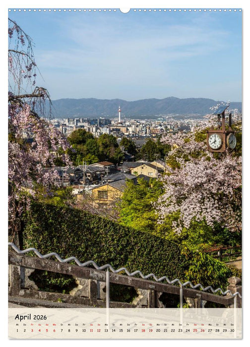 Kyoto - Zeitlose Schönheit (CALVENDO Premium Wandkalender 2026)
