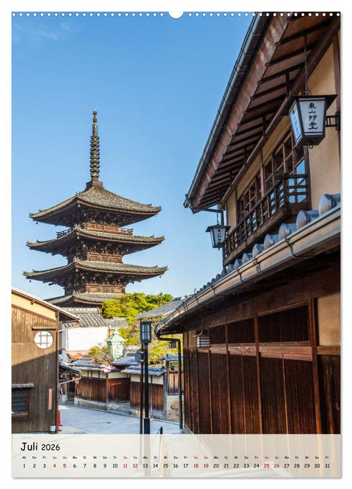 Kyoto - Zeitlose Schönheit (CALVENDO Premium Wandkalender 2026)