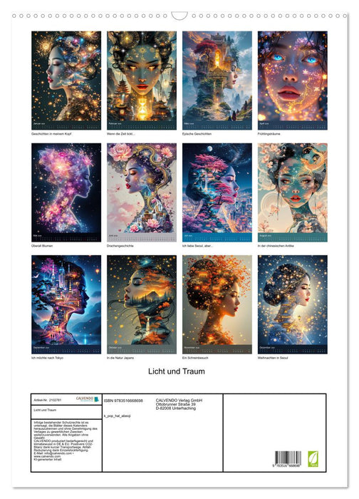 Licht und Traum (CALVENDO Wandkalender 2026)
