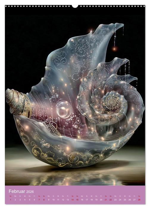 Ozeanische Träume - Ein Jahr durch das Auge des Meeres (CALVENDO Wandkalender 2026)