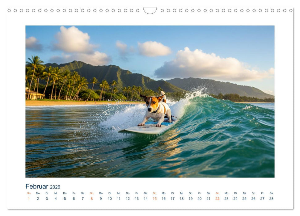 Jack Russel Active (CALVENDO Wandkalender 2026)