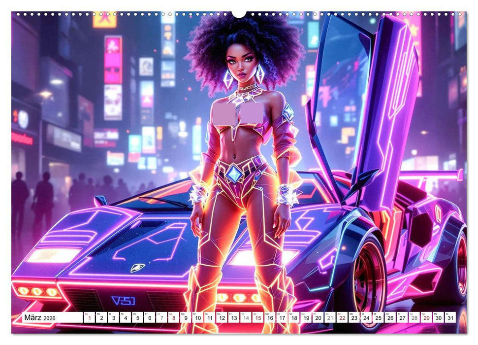 Cars & Girls (CALVENDO Wandkalender 2026)
