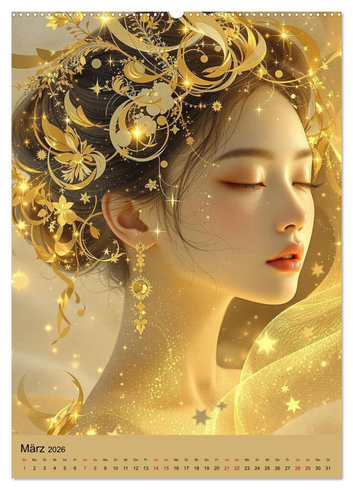 Leuchtende Schönheiten (CALVENDO Wandkalender 2026)