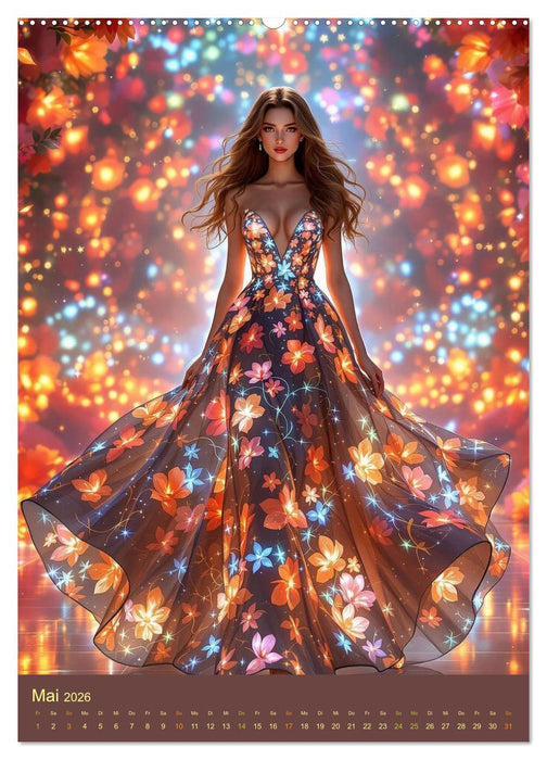 Leuchtende Schönheiten (CALVENDO Wandkalender 2026)
