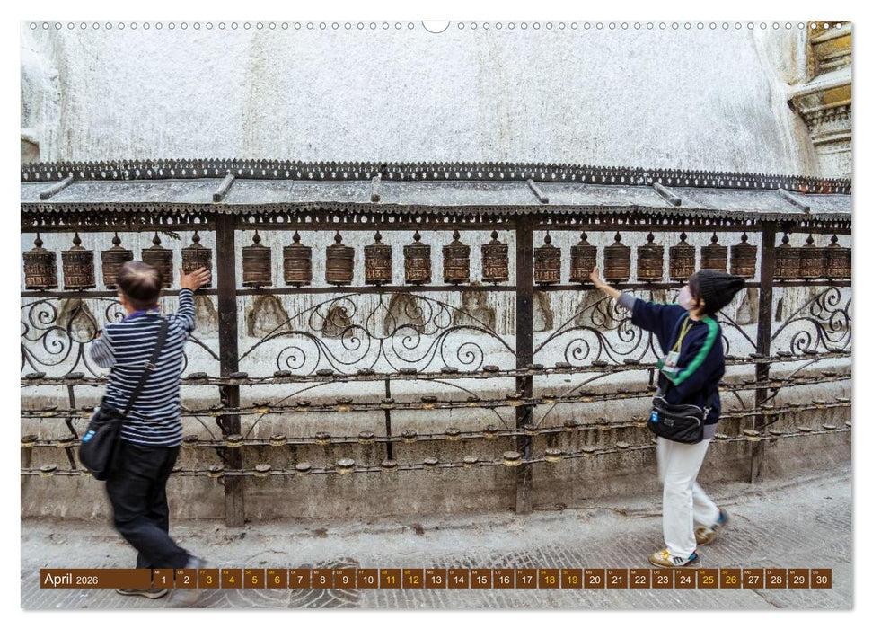 Königsstätte im Kathmandutal (CALVENDO Premium Wandkalender 2026)