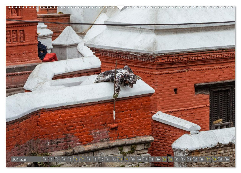 Königsstätte im Kathmandutal (CALVENDO Premium Wandkalender 2026)
