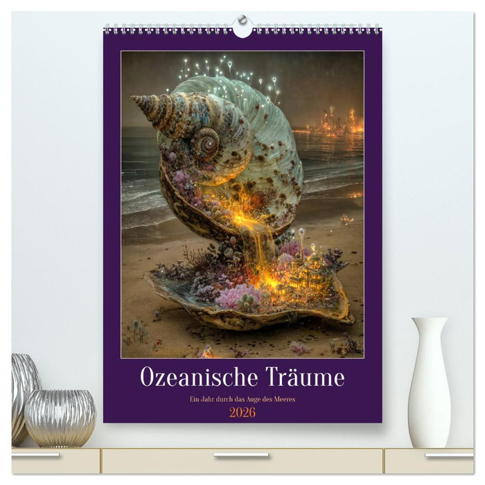 Ozeanische Träume - Ein Jahr durch das Auge des Meeres (CALVENDO Premium Wandkalender 2026)