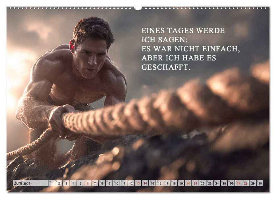 Weisheit und Motivation - Inspiration voller Sinn und Stärke (CALVENDO Premium Wandkalender 2026)