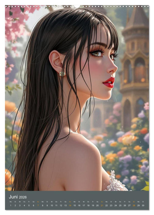 Leuchtende Schönheiten (CALVENDO Premium Wandkalender 2026)