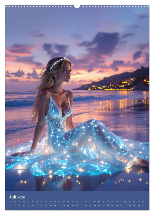 Leuchtende Schönheiten (CALVENDO Premium Wandkalender 2026)