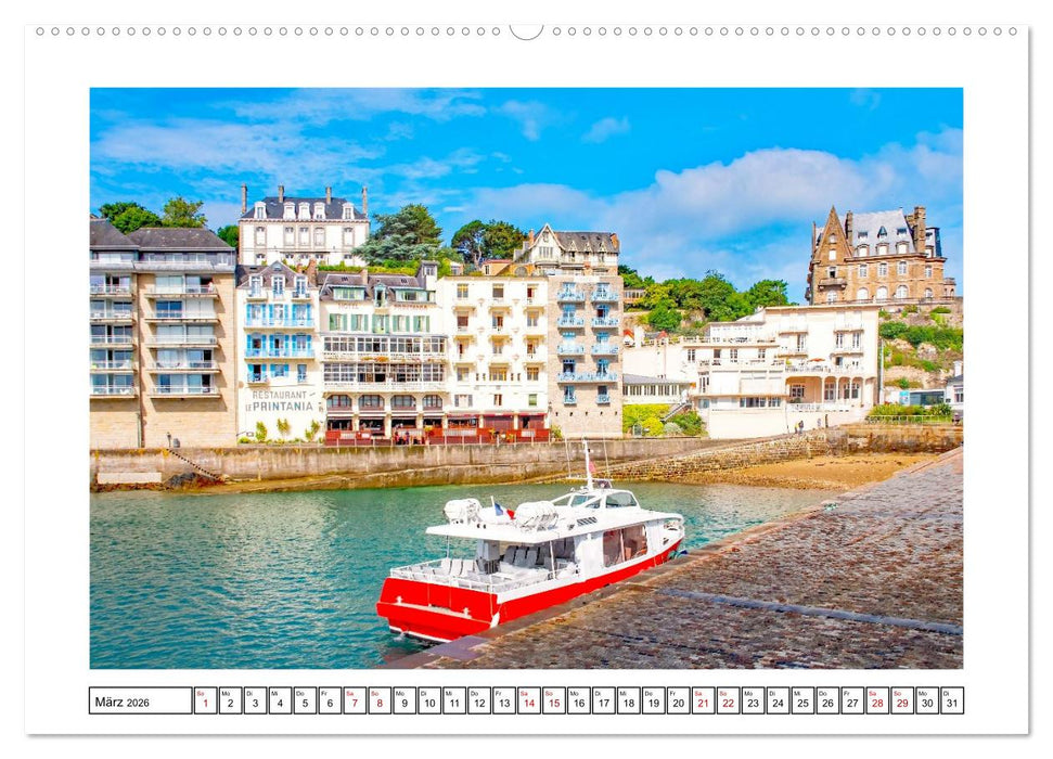 Malerische Bretagne - facettenreiche Region (CALVENDO Wandkalender 2026)