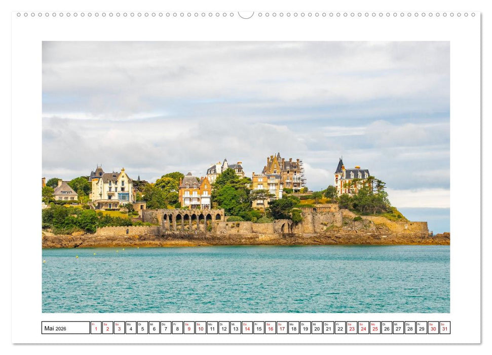 Malerische Bretagne - facettenreiche Region (CALVENDO Wandkalender 2026)