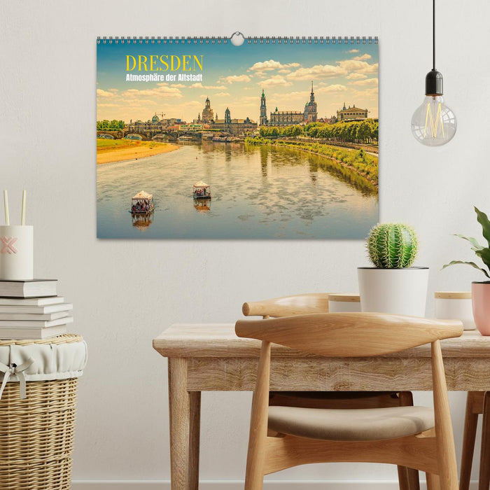Dresden, Atmosphäre der Altstadt (CALVENDO Wandkalender 2026)