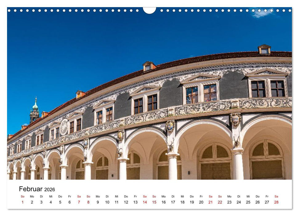 Dresden, Atmosphäre der Altstadt (CALVENDO Wandkalender 2026)