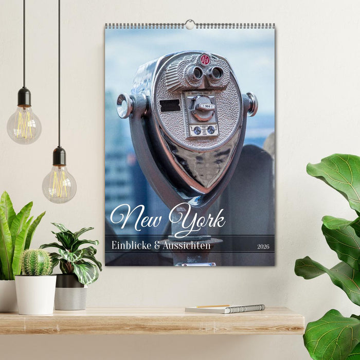 New York - Einblicke & Aussichten (CALVENDO Wandkalender 2026)