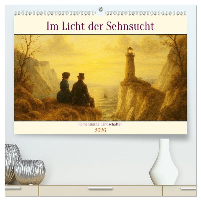 Im Licht der Sehnsucht - Romantische Landschaften (CALVENDO Premium Wandkalender 2026)