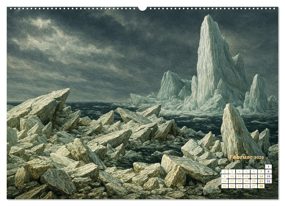 Im Licht der Sehnsucht - Romantische Landschaften (CALVENDO Premium Wandkalender 2026)