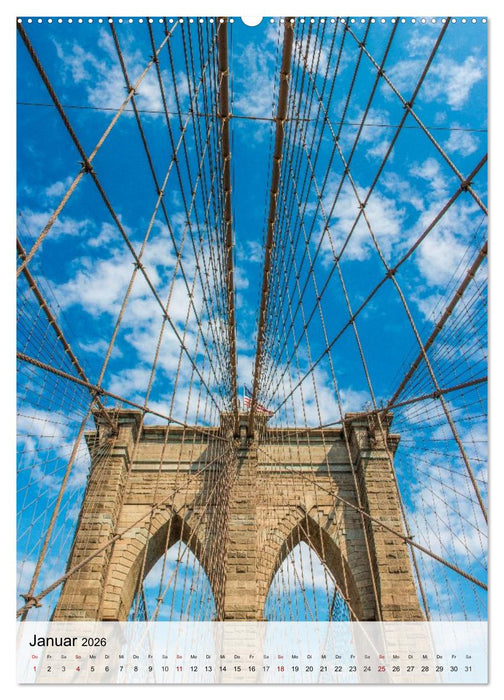 New York - Einblicke & Aussichten (CALVENDO Premium Wandkalender 2026)