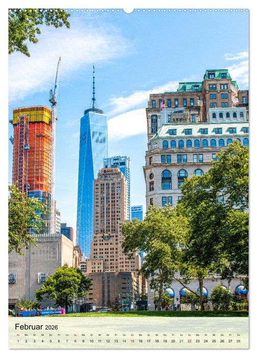 New York - Einblicke & Aussichten (CALVENDO Premium Wandkalender 2026)