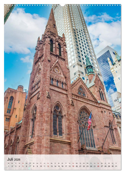 New York - Einblicke & Aussichten (CALVENDO Premium Wandkalender 2026)