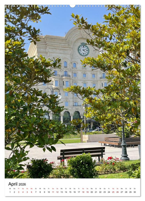 Aserbaidschan - Eine Reise von Baku in den Kaukasus (CALVENDO Premium Wandkalender 2026)