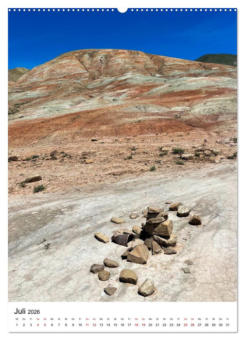 Aserbaidschan - Eine Reise von Baku in den Kaukasus (CALVENDO Premium Wandkalender 2026)