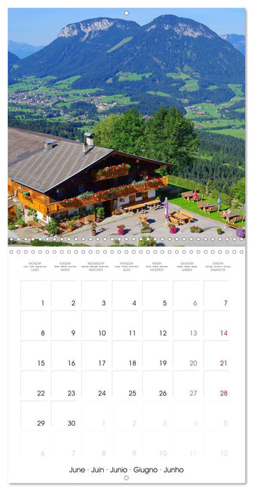 View of the mountains - Alps and Dolomites - (CALVENDO Monthly Calendar 2026)