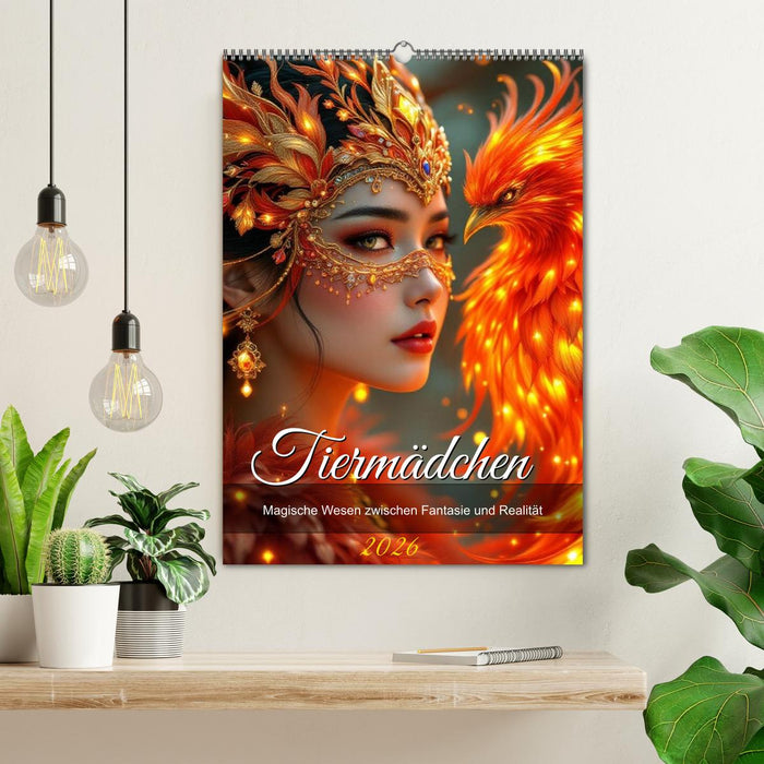 Bestienmädchen (CALVENDO Wandkalender 2026)