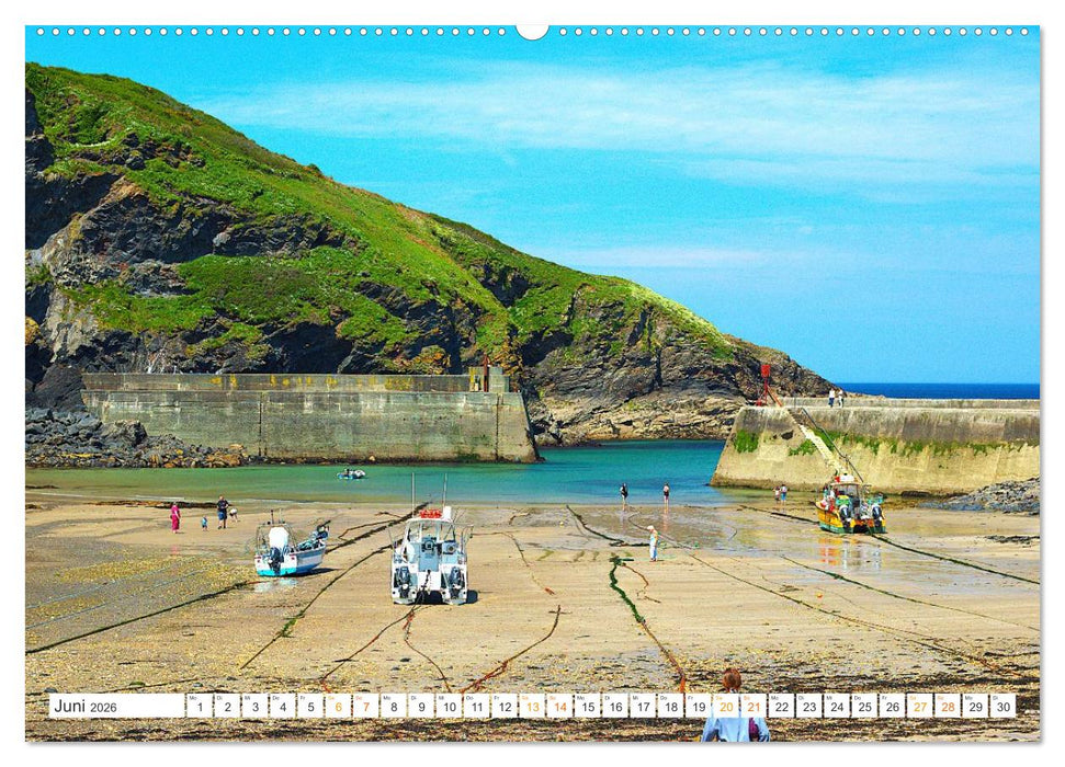 Port Isaac, Heimat der Fishermen`s Friends (CALVENDO Wandkalender 2026)