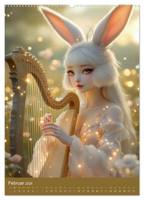 Bestienmädchen (CALVENDO Premium Wandkalender 2026)