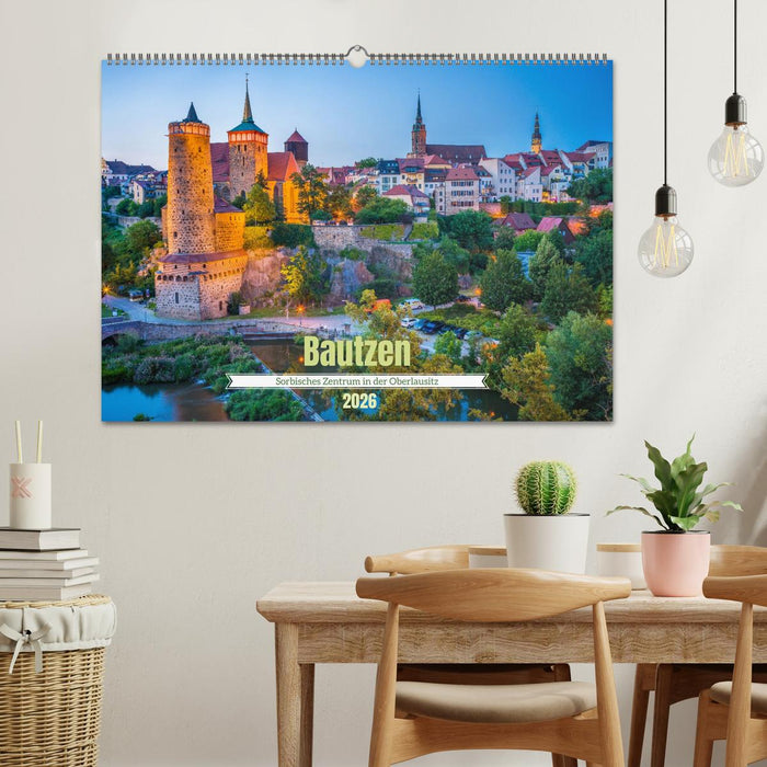Bautzen - Sorbisches Zentrum in der Oberlausitz (CALVENDO Wandkalender 2026)